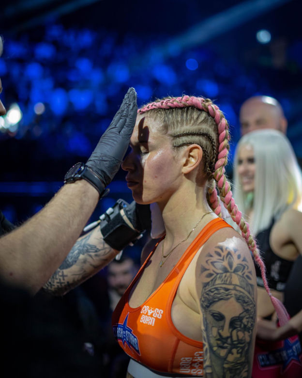 zawodniczki MMA po walce