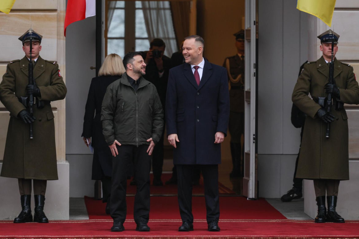 Zełenski w Warszawie
