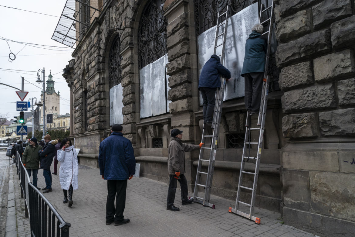 Ukraina. Zbombardowane miasta