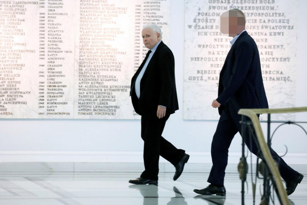 Jarosław Kaczyński z ochroną