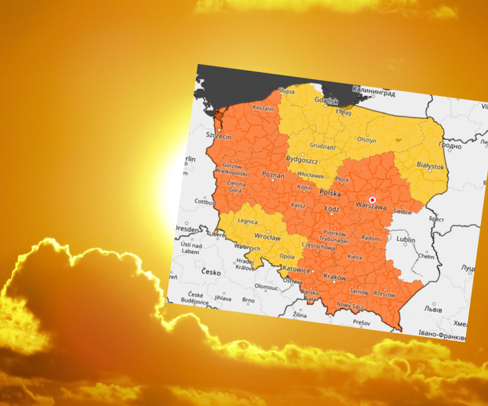 Uwaga! Alert pierwszego i drugiego stopnia przed upałami! Gdzie będzie gorąco? [MAPA]