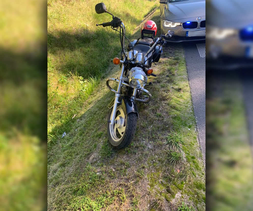 Na bani wjechał w policyjne BMW. Nie miał przeglądu i prawa jazdy