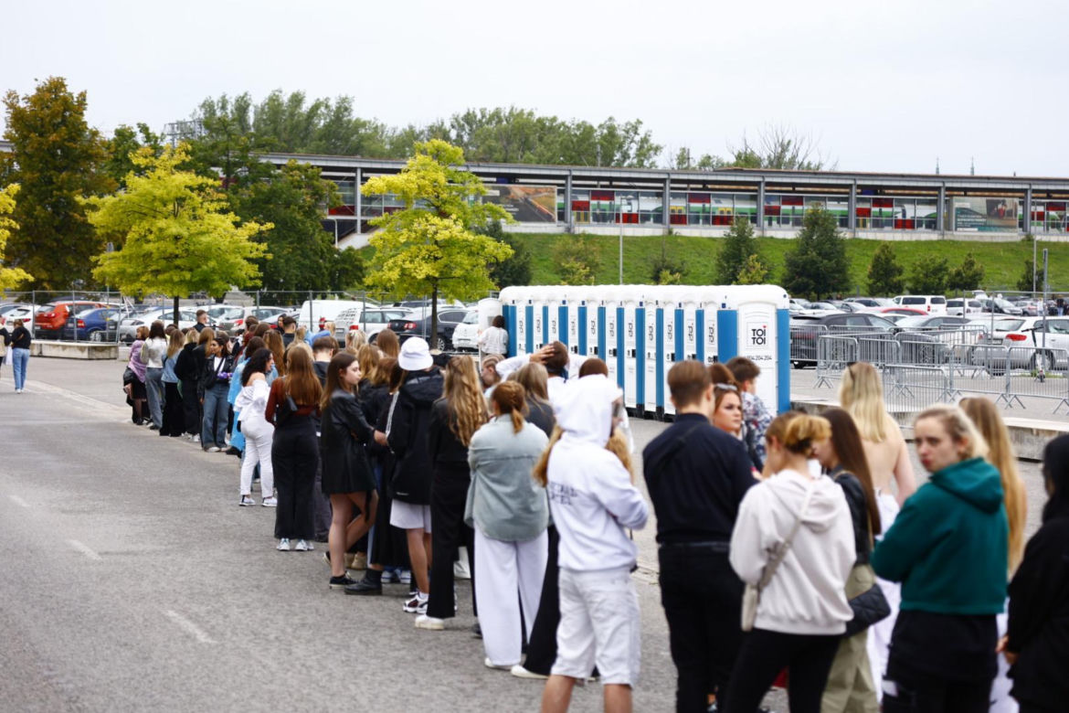 Koncert The Weeknd w Warszawie. Zdjęcia spod PGE Narodowego
