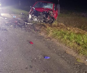Wypadek między Piecowicami a Kiełczowem
