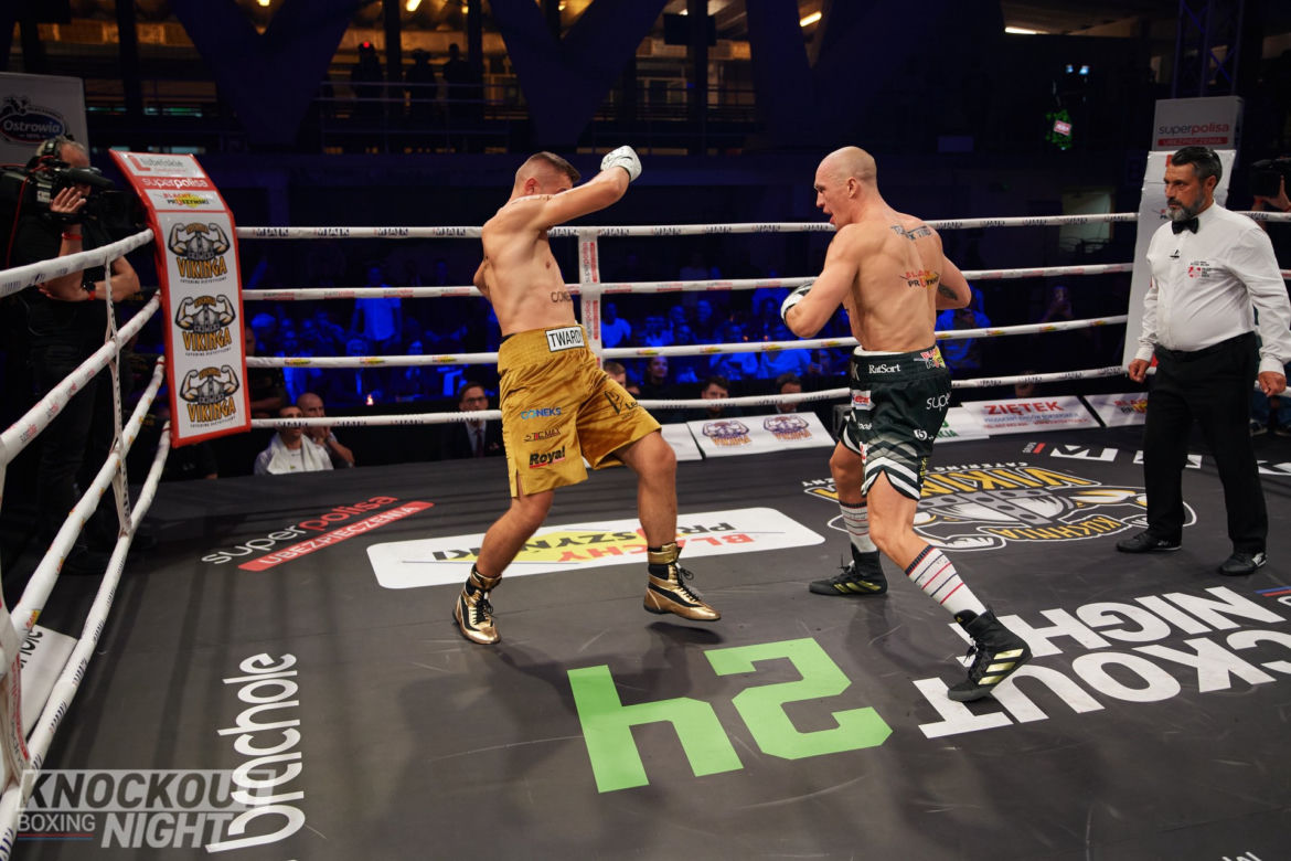 Michał Cieślak wygrał na Knockout Boxing Night 24