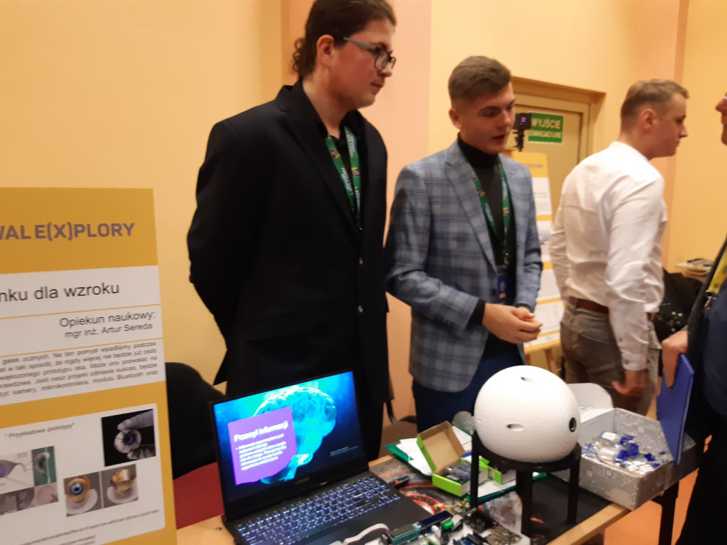 Prototypy na Festialu Nauki Explory w Tarnowie