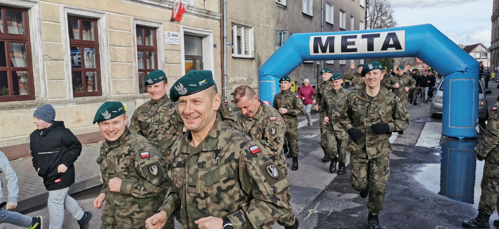 Biegali w Złocieńcu