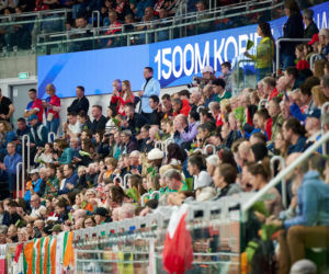 Halowe Mistrzostwa Świata w Lekkoatletyce Kujawy Pomorze 26 w Toruniu. Zdjęcia kibiców i zawodników z 1. dnia imprezy