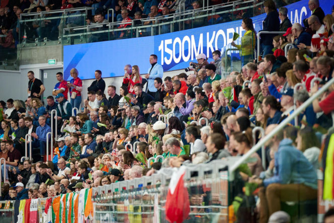 Halowe Mistrzostwa Świata w Lekkoatletyce Kujawy Pomorze 26 w Toruniu. Zdjęcia kibiców i zawodników z 1. dnia imprezy