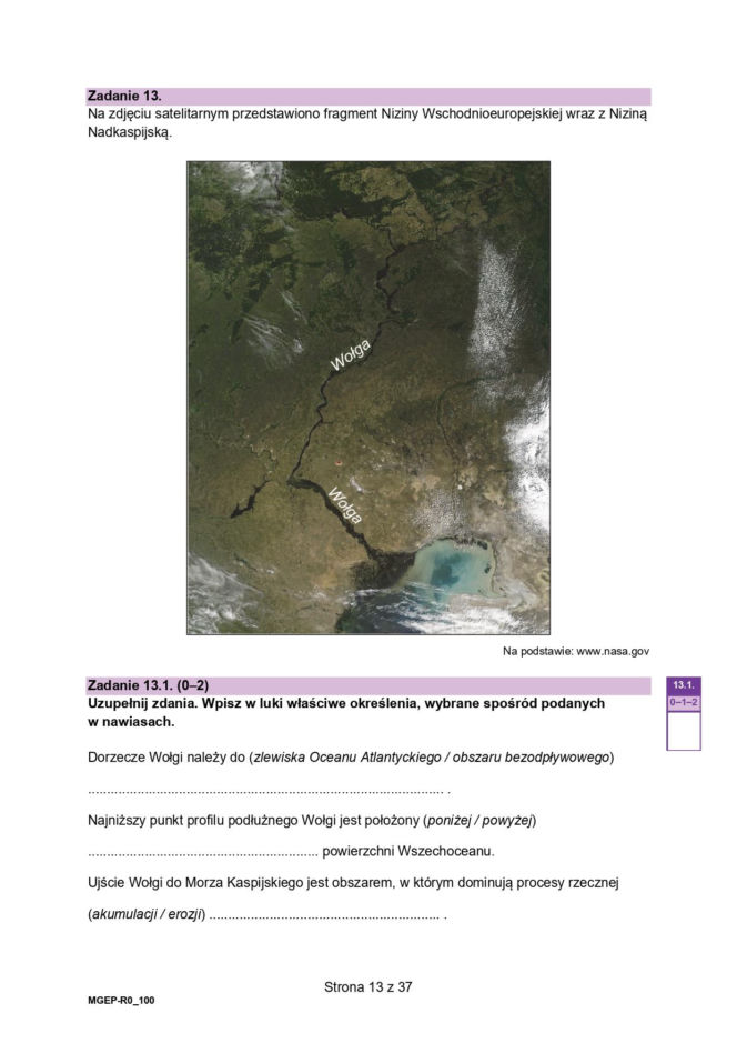 Próbna matura 2026 geografia. Wszystkie ODPOWIEDZI i ARKUSZE CKE i 15.01.2026.