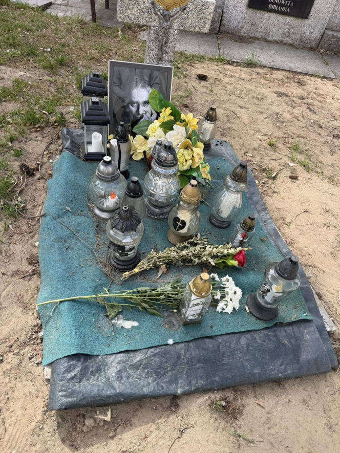 Marek Perepeczko - tak wygląda grób słynnego Janosika