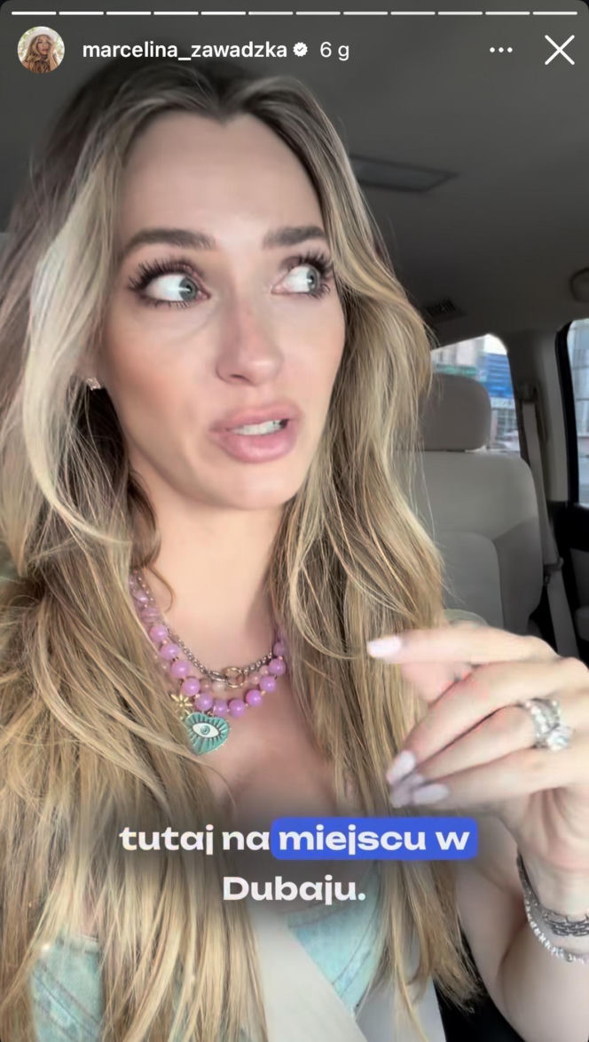 Marcelina Zawadzka uciekła z Polski do Dubaju trafiła pod irańskie rakiety