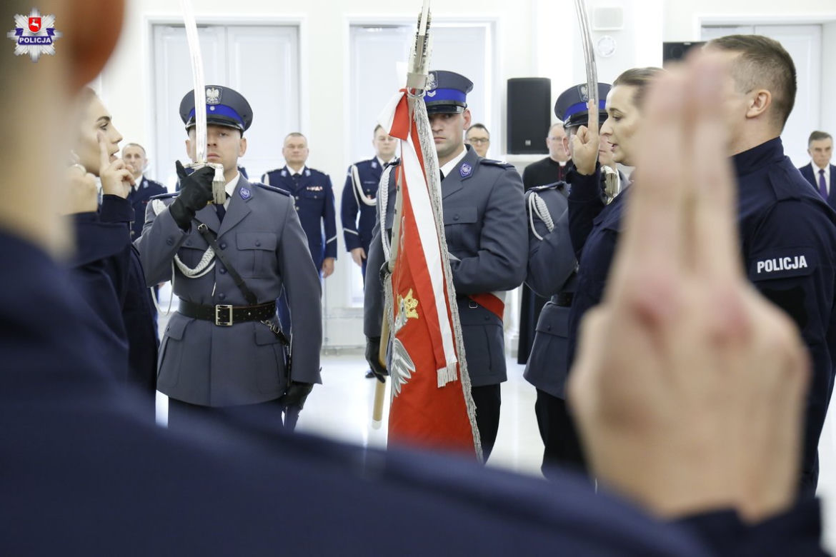 Nowi policjanci w lubelskich szeregach! Zobacz 