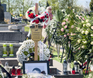 Tak wygląda grób Łukasza Litewki dzień po pogrzebie. Widok rozdziera serce