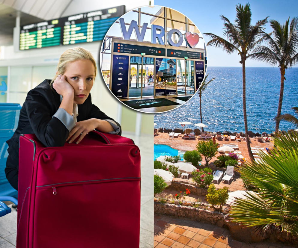 Wrocław. Zamiast polecieć do Hiszpanii, spędzili 5 godzin w samolocie na lotnisku