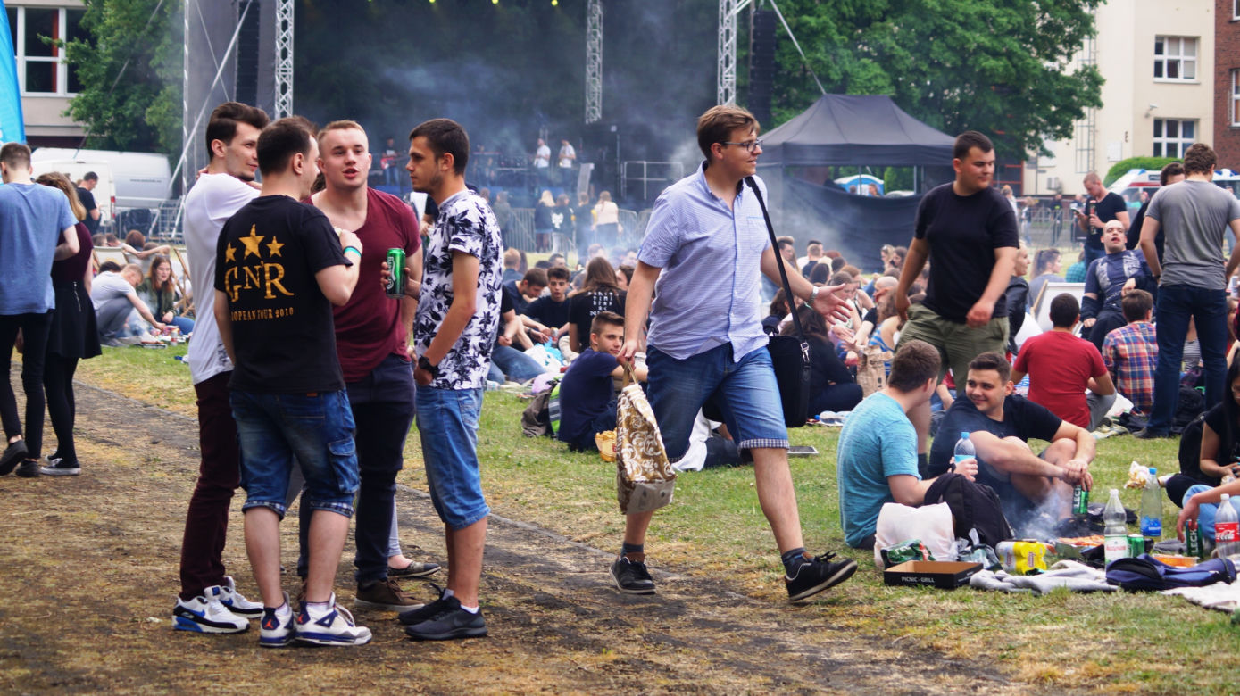 Blokada Łużyka, czyli królewskie grillowanie na Uniwersytecie Kazimierza Wielkiego [ZDJĘCIA]