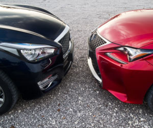 Infiniti Q70h Premium Tech & Lexus RC 300h F Sport