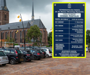 „Najpiękniejszy parking w Skórzewie” płatny?! Parafia ogłosiła cennik. Internauci w szoku