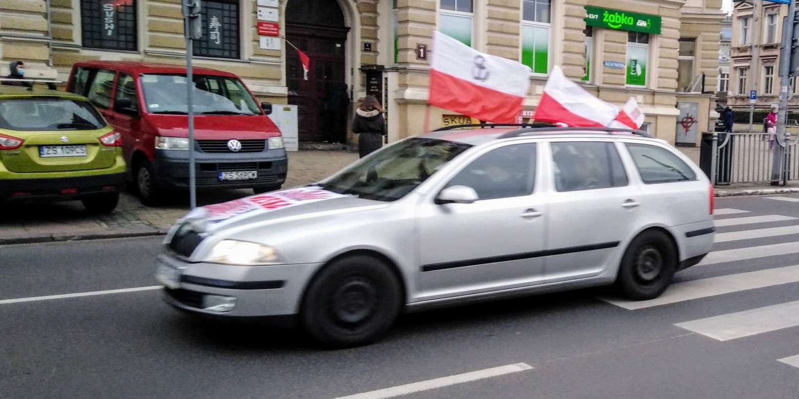 Rajd Niepodległości w Szczecinie