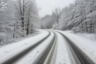 Samochody w rowach, opóźnione autobusy... Coraz więcej śniegu! 