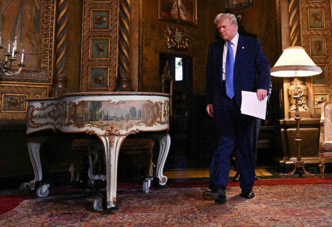 Zełenski w rezydencji Trumpa na Florydzie! Co tam robi?