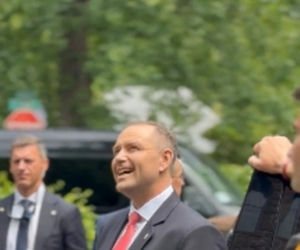Prezydent Karol Nawrocki uczestniczył w mszy w polskim kościele w Silver Spring w stanie Maryland