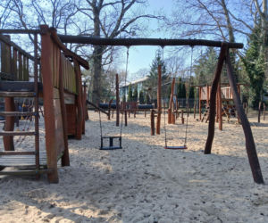 Park Zielony Dołek w Milanówku przed przebudową