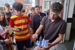 Oskar Pietuszewski po maturze z języka obcego