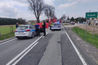 Krasik. Znalazł się w złym miejscu, w złym czasie. Pieszy śmiertelnie potrącony przez ciągnik