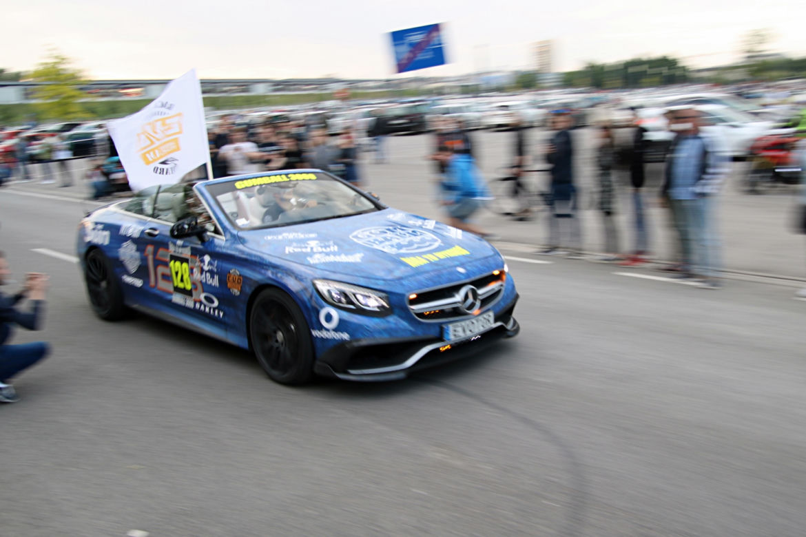 Gumball 3000 2017 w Polsce, Warszawa Stadion Narodowy