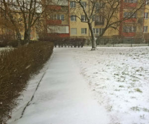 Bydgoszcz w śniegu