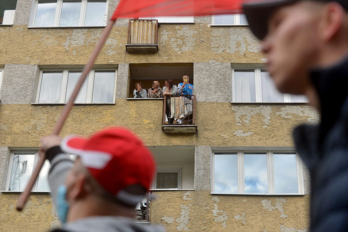 Protest przedsiębiorców w Warszawie