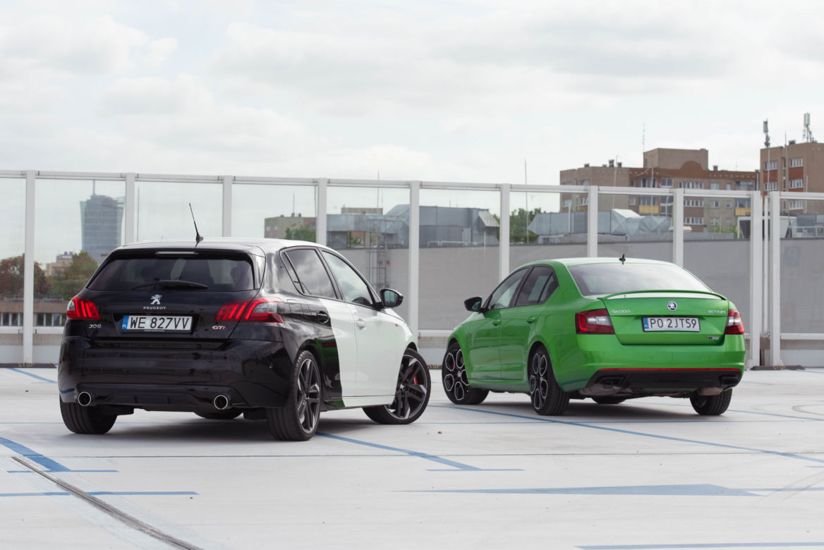 Skoda Octavia RS Challenge vs Peugeot 308 GTi