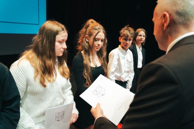 Najzdolniejsi uczniowie odebrali stypendia Prezydenta Miasta Siedlce