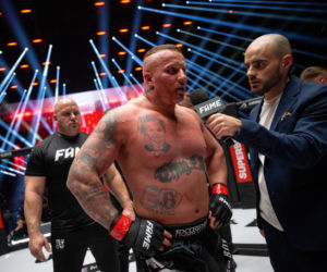 Denis Załęcki - Bartek Szachta na Fame MMA 30