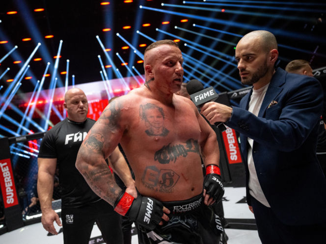 Denis Załęcki - Bartek Szachta na Fame MMA 30