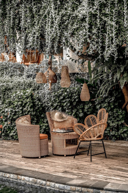Luksusowy balkon i taras – boho premium