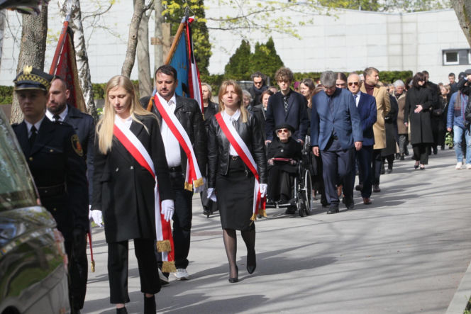 Pogrzeb Wiesława Myśliwskiego