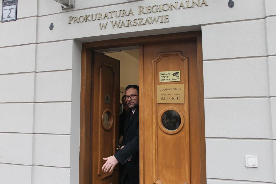 Daniel Obajtek w prokuraturze