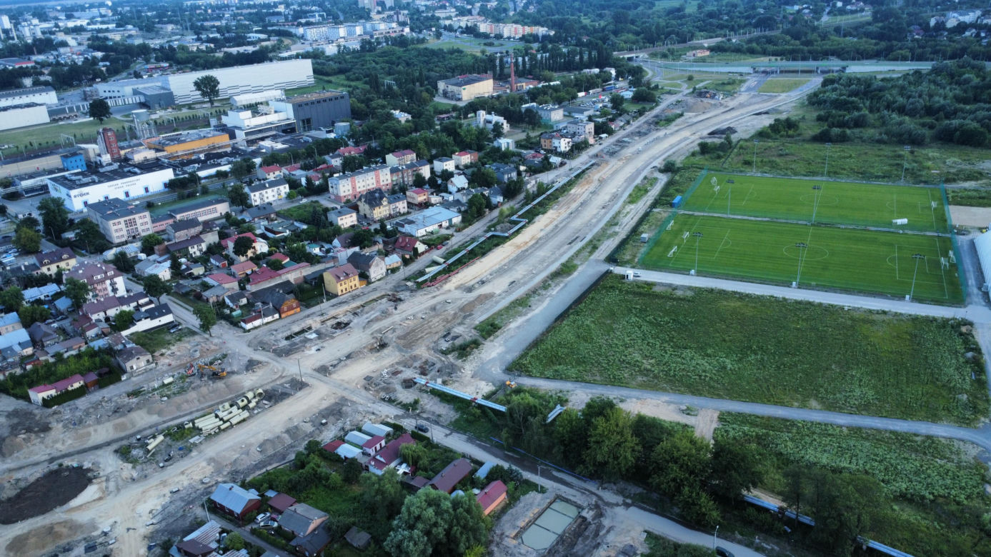 Budowa przedłużenia ulicy Lubelskiego Lipca '80