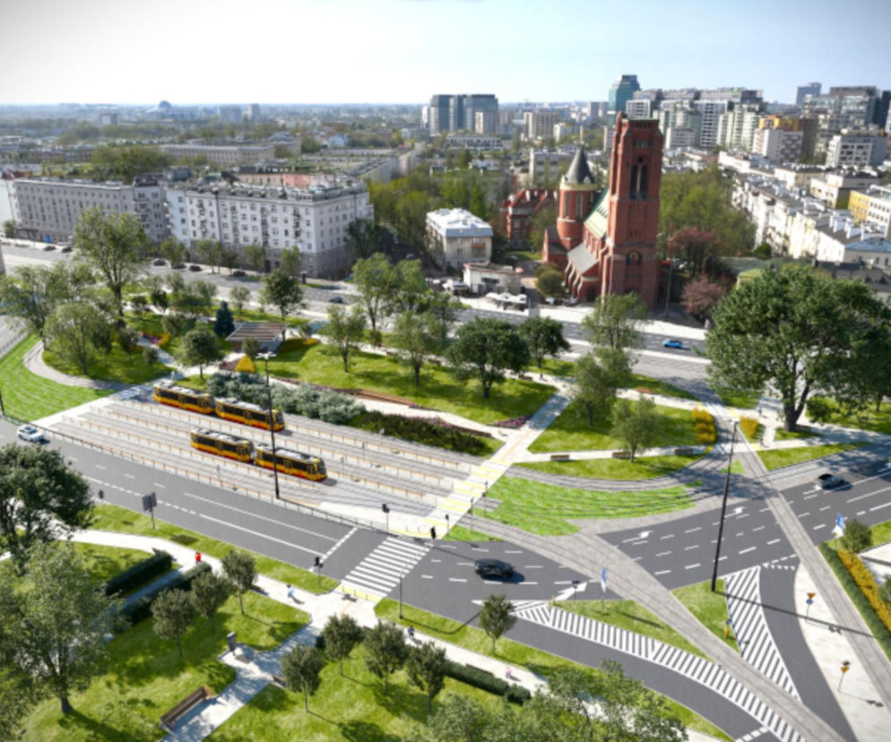 Tak ma wyglądać plac Narutowicza po remoncie