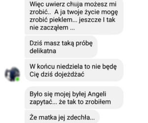 Nękana kobieta