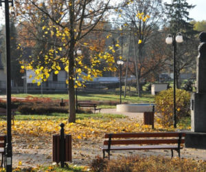 Ruiny Wielkiego Pieca Huty Rejów w Skarżysku-Kamiennej