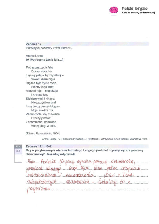 Matura 2026 z języka polskiego: odpowiedzi do wszystkich zadań z arkusza CKE 4.05.2026