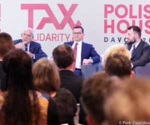 Premier Mateusz Morawiecki w Davos