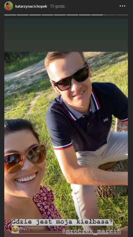 M jak miłość po wakacjach 2020. Kinga (Katarzyna Cichopek), Piotrek (Marcin Mroczek)
