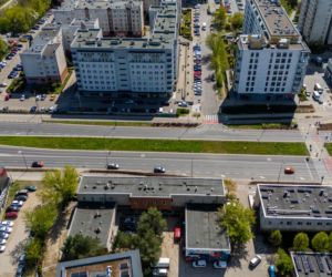 Rezerwa pod tramwaj w Al. Polski Walczącej w Warszawie