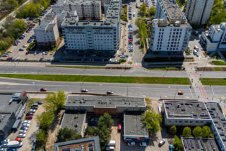 Rezerwa pod tramwaj w Al. Polski Walczącej w Warszawie