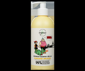 Naturalny szampon i żel do mycia dla dzieci 2w1, 4organic Kajko i Kokosz Dorodne gruszki, 19,99 zł