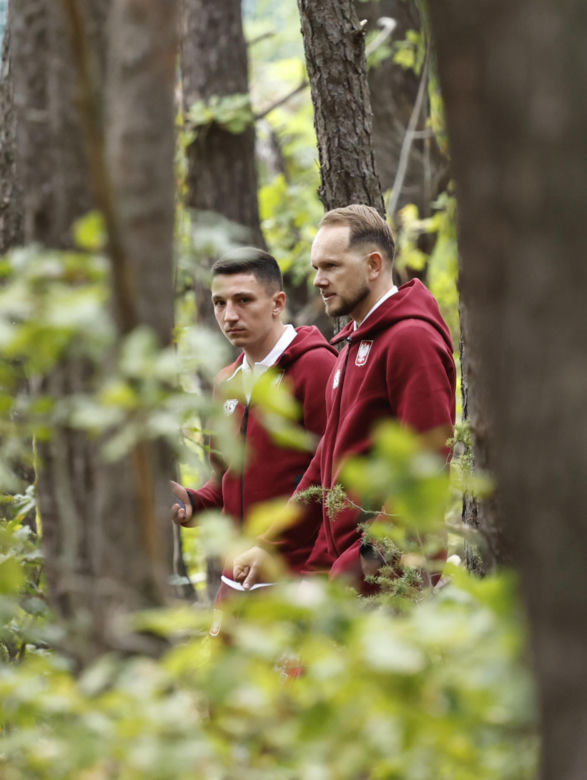 Kadra poszła na spacer przed Ligą Narodów